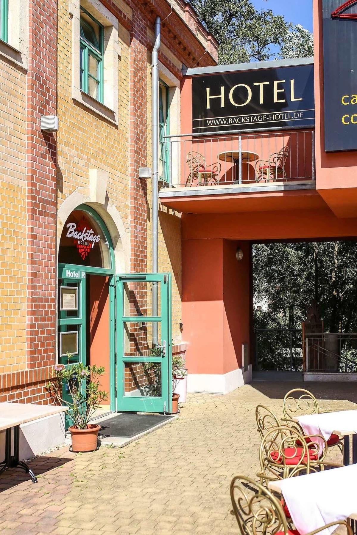 Backstage Hotel Дрезден Экстерьер фото